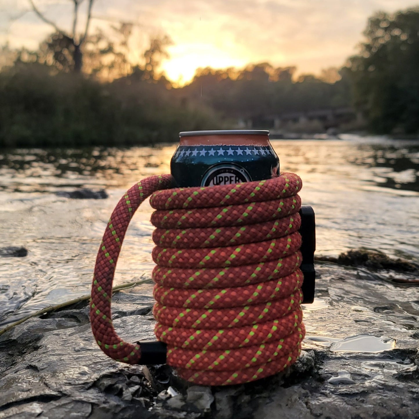 Coozie Crimp and Loop Handle 12oz Short