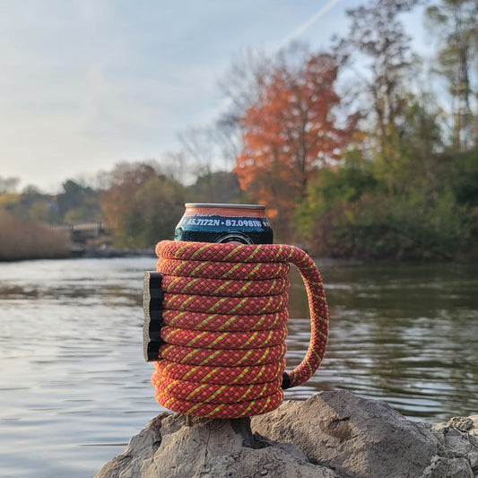 Coozie Crimp and Loop Handle 12oz Short