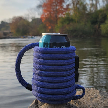 Coozie with Crimp and Loop Handles